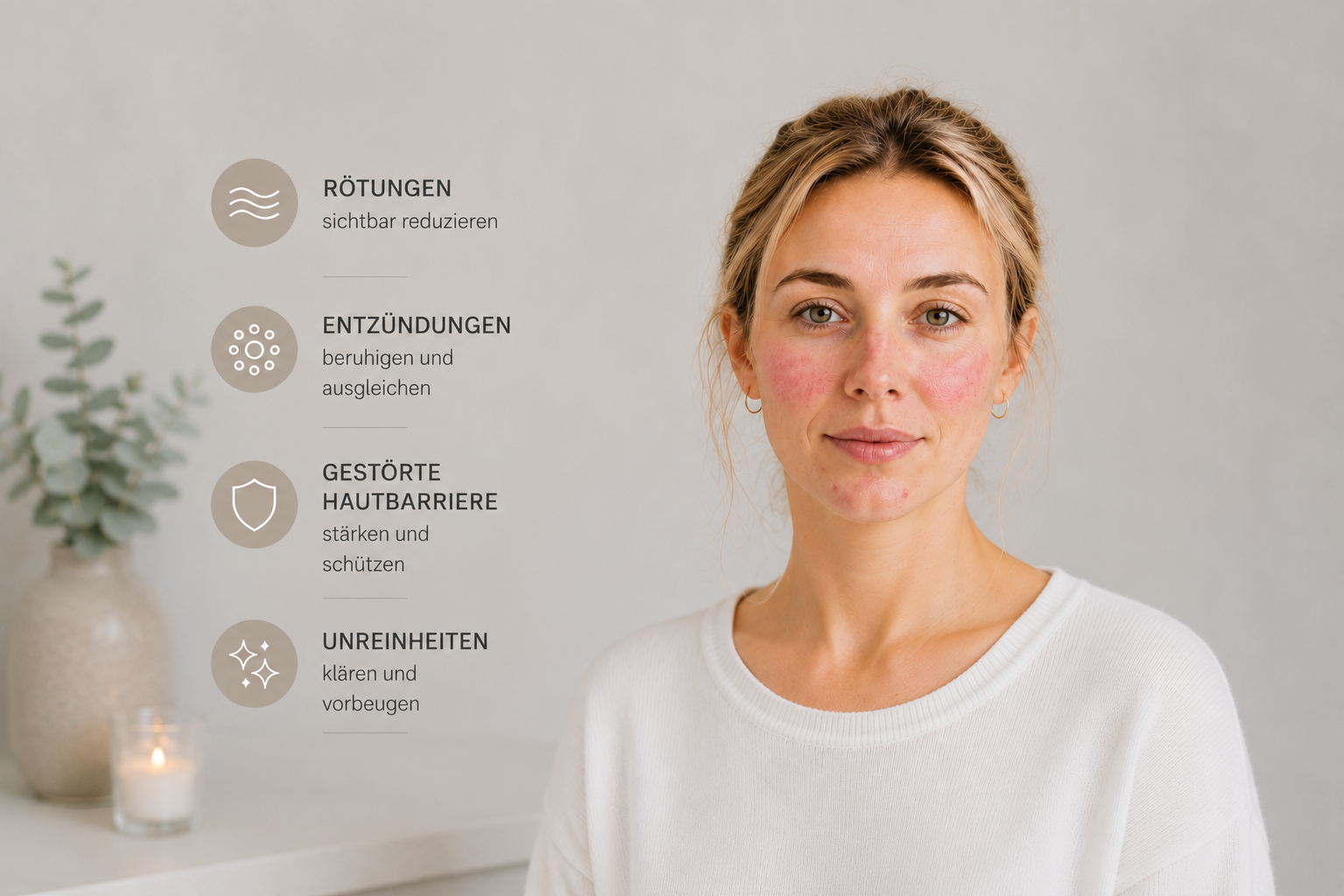 Beratung bei Rötungen und sensibler Haut